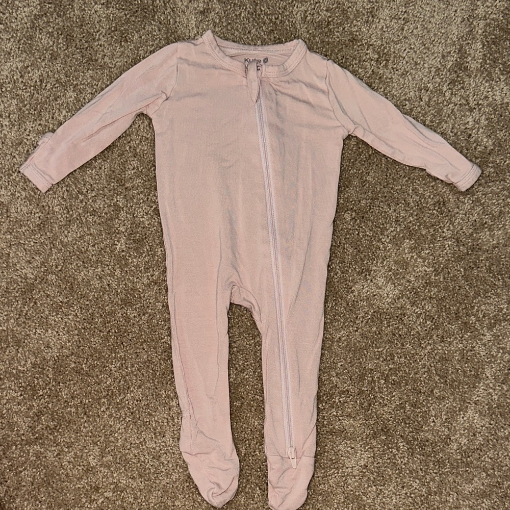 Kyte BABY Soft Pink Footie One Piece
